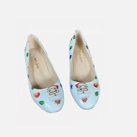 Ugly Christmas Sweater Shoes by Reindee Lusion Size 8 - Picture 3 of 6